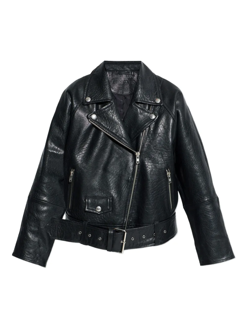 STAND STUDIO Romy zip jacket | Black | Image 1