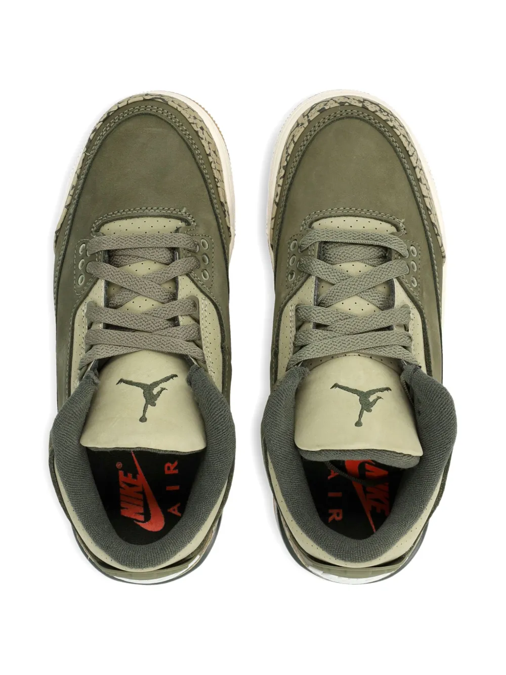 Nike Kids Air Jordan 3 Retro sneakers Groen