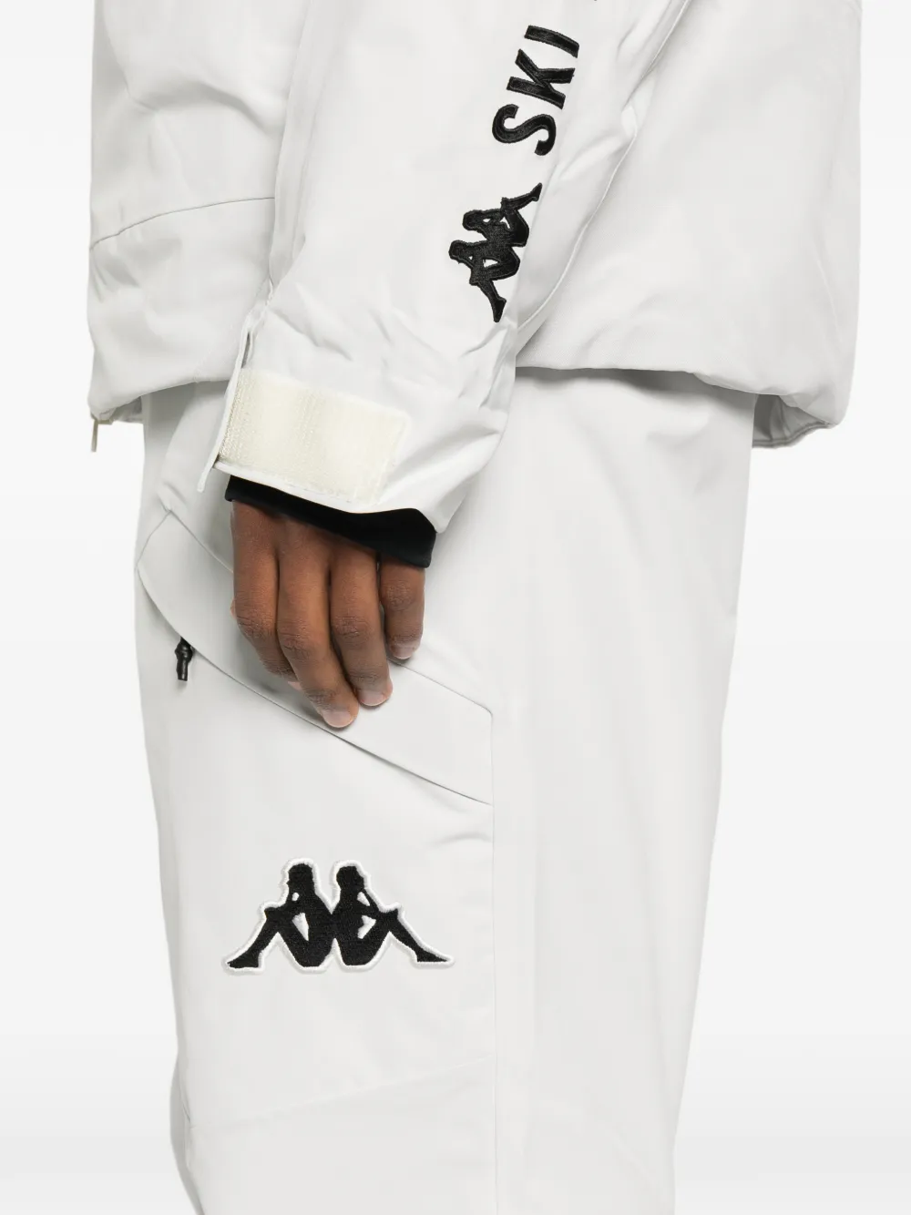 Kappa 622c Premium Logo-patch Ski Bottoms In White