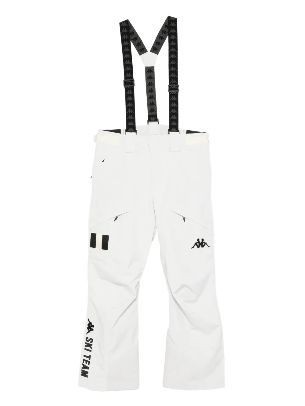 Kappa 622C Premium logo-patch ski bottoms | White | Image 1