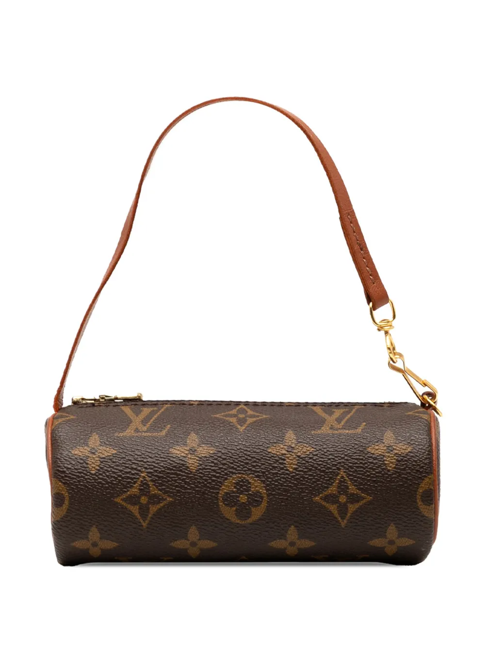 Louis Vuitton Pre-Owned 1990-2010 モノグラム パピヨン ポシェット ハンドバッグ - ブラウン