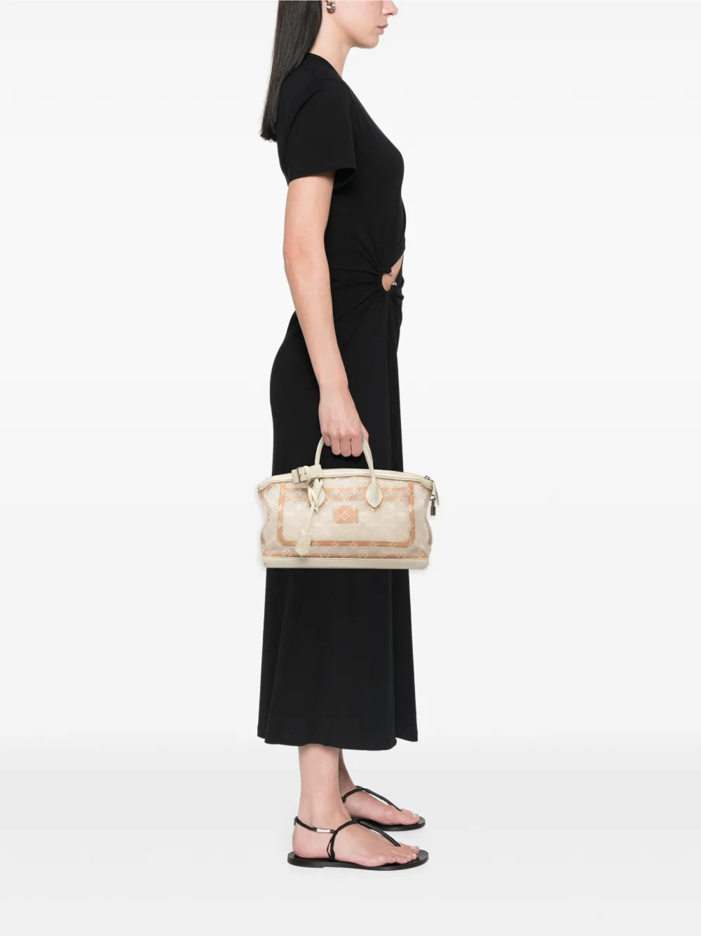 Louis Vuitton Pre-Owned 2012 Monogram Transparence Lockit East West handbag | Pre-Owned | Image 2