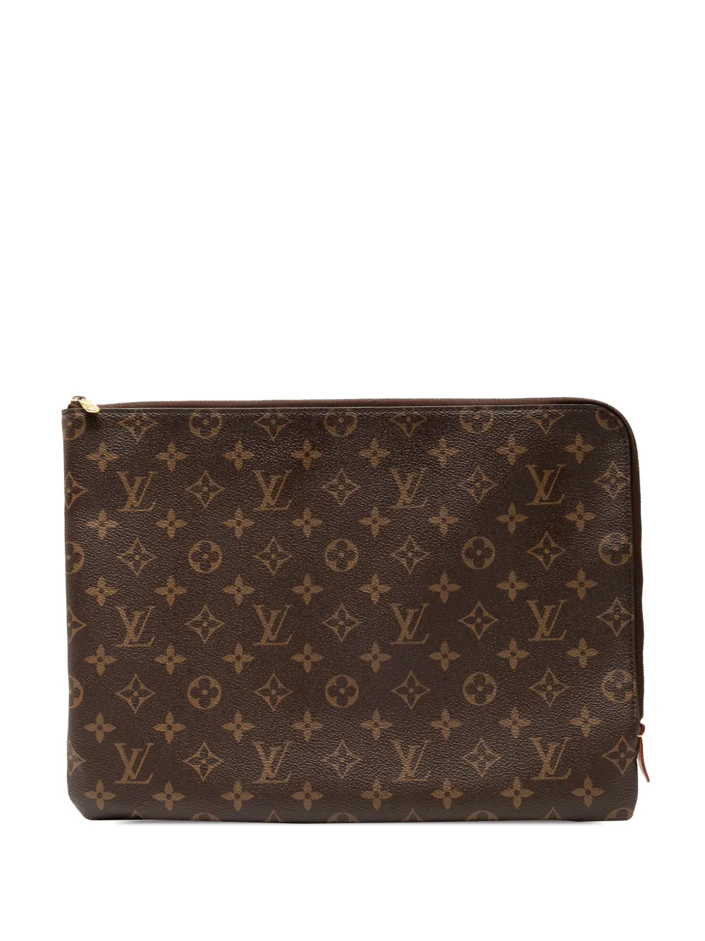 Louis Vuitton Pre-Owned 2019 Monogram Etui Voyage MM clutch bag | Brown | Image 1