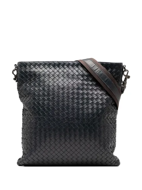 Bottega Veneta Pre-Owned 2012-2025 Leather Intrecciato crossbody bag