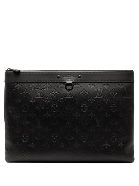 Louis Vuitton Pre-Owned bolsa de mano Monogram Shadow Discovery Pochette 2020