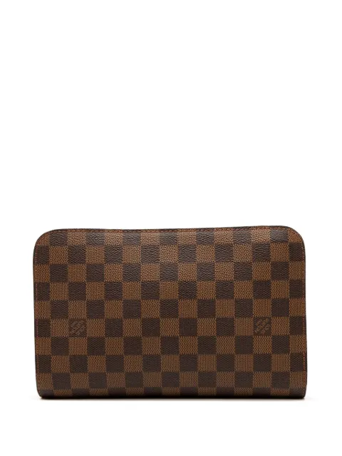 Louis Vuitton Pre-Owned 2008 ダミエ エベヌ ポシェット サンルイ クラッチバッグ