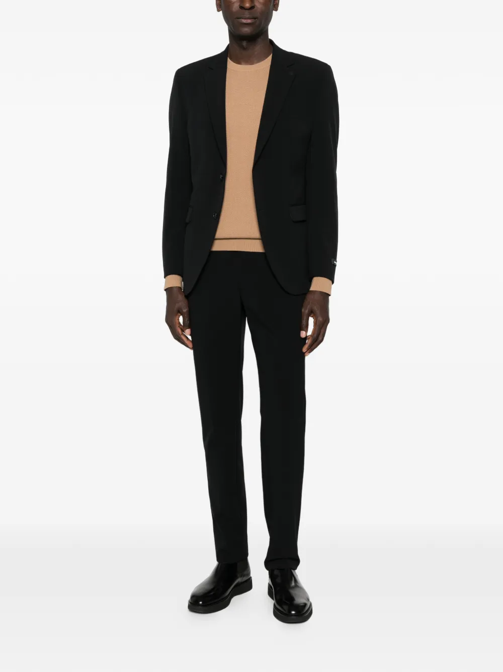 Karl Lagerfeld zip-fastening trousers - Zwart