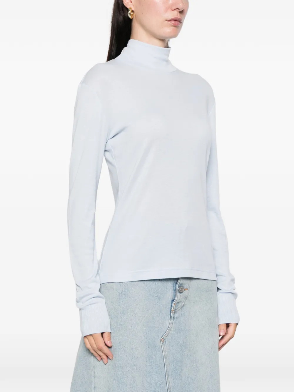 Alphatauri Sue V1.y9.02 Long-sleeve Top In Blue