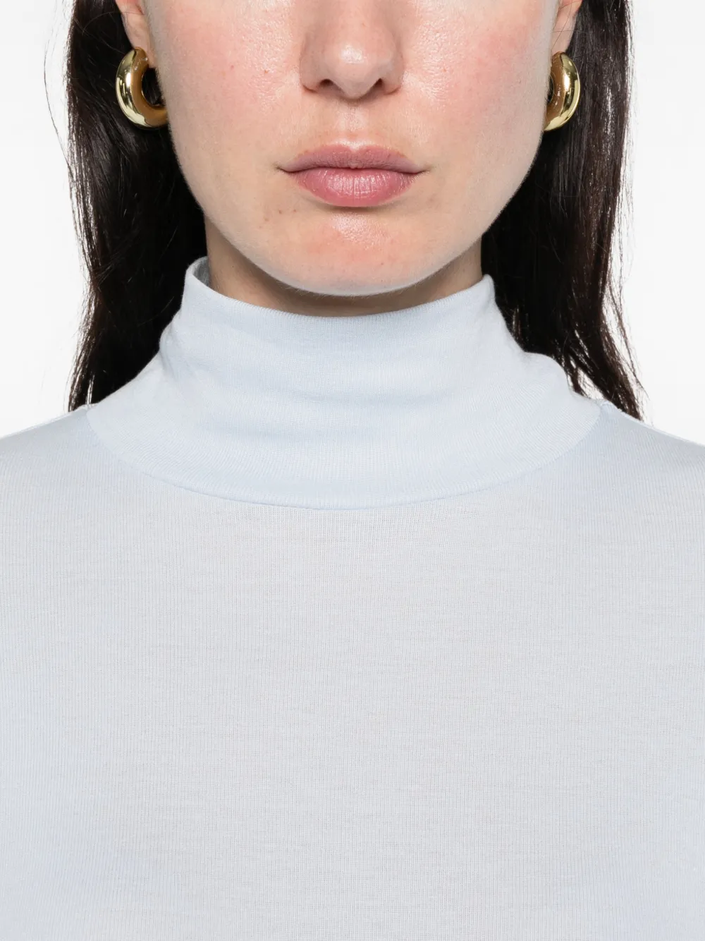 Alphatauri Sue V1.y9.02 Long-sleeve Top In Blue