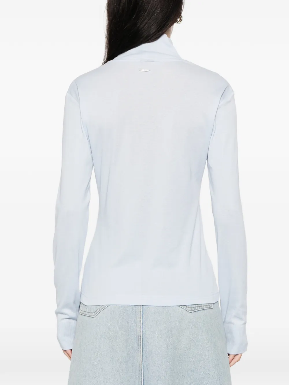 Alphatauri Sue V1.y9.02 Long-sleeve Top In Blue