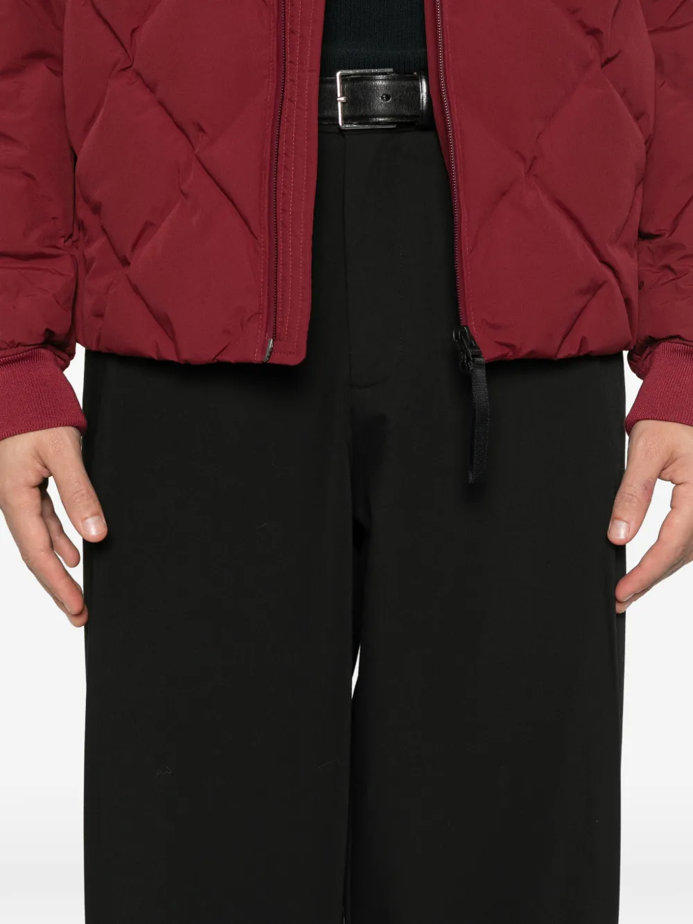 Alphatauri Porter Trousers In Black