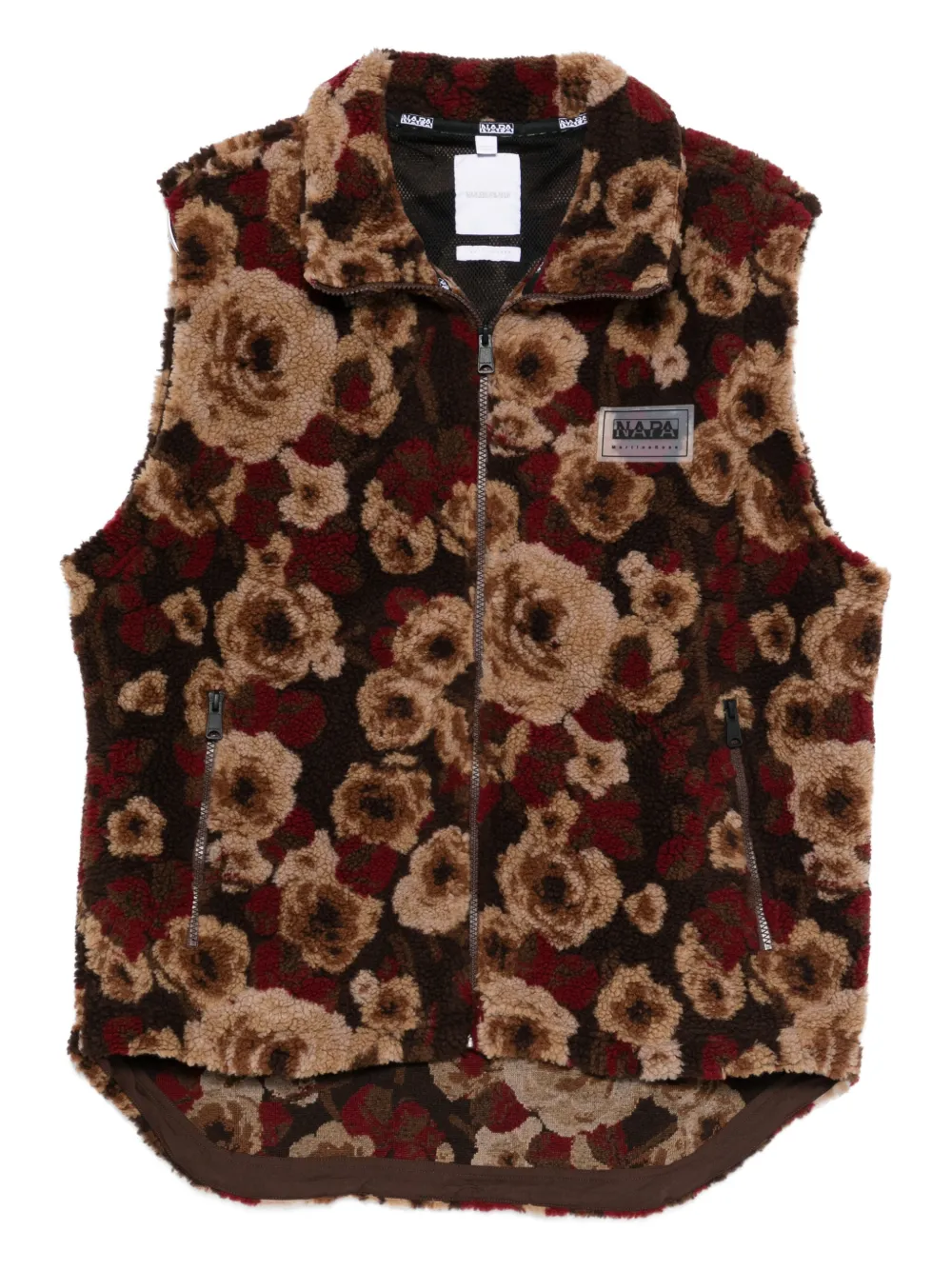 Napapijri x Napapijri T-Emin jacquard jacket | Brown | Image 1