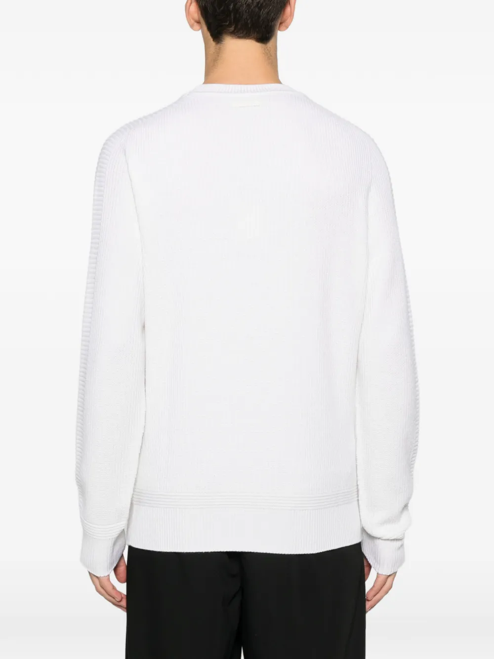 Alphatauri Crew-neck Sweater In White