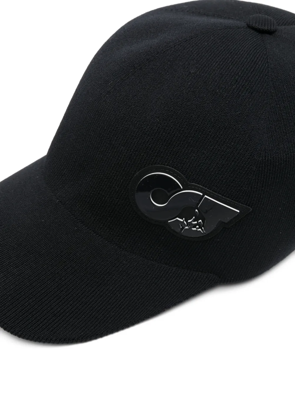 Alphatauri Azra Logo-patch Cap In Black