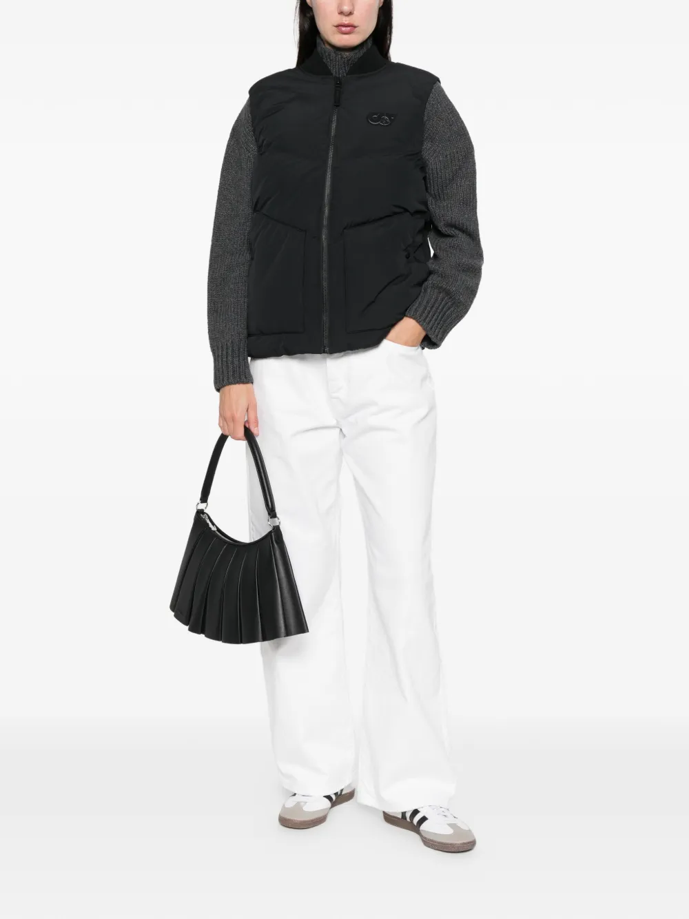 Alphatauri Obion V1.y9.02 Zip-fastening Gilet In Black