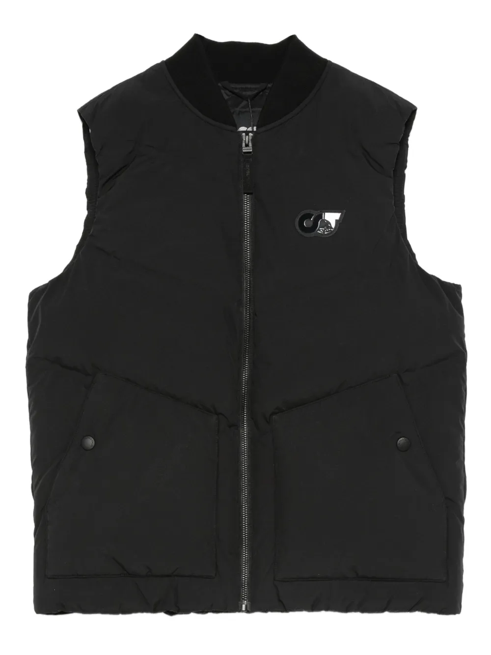 Alphatauri Obion V1.y9.02 Zip-fastening Gilet In Black