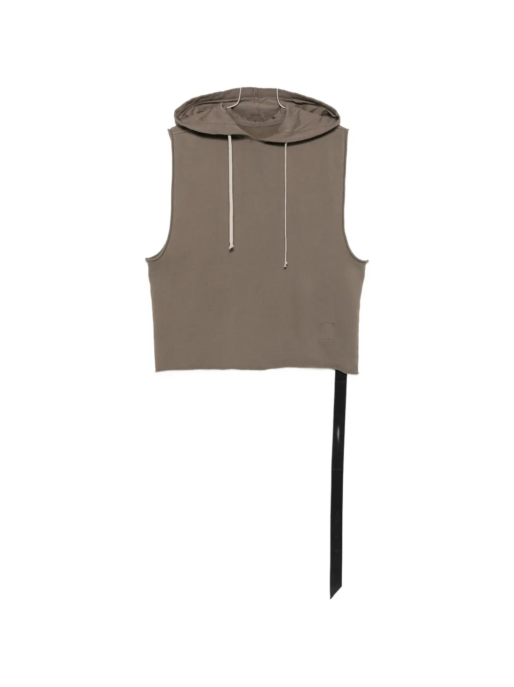 Rick Owens DRKSHDW drawstring sleeveless vest - Grigio