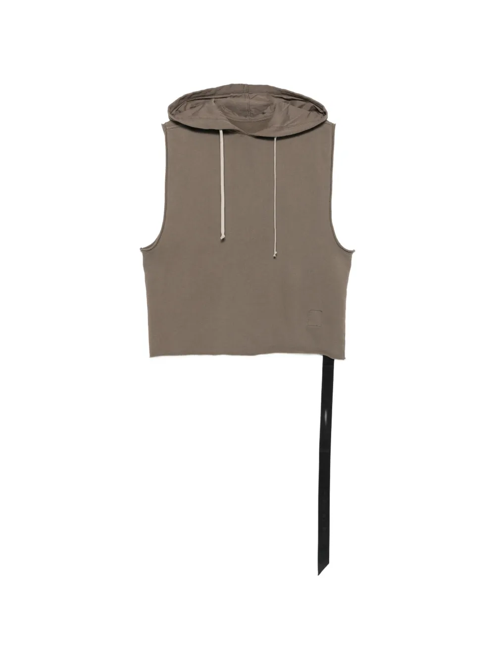 Rick Owens DRKSHDW drawstring sleeveless vest - Grigio