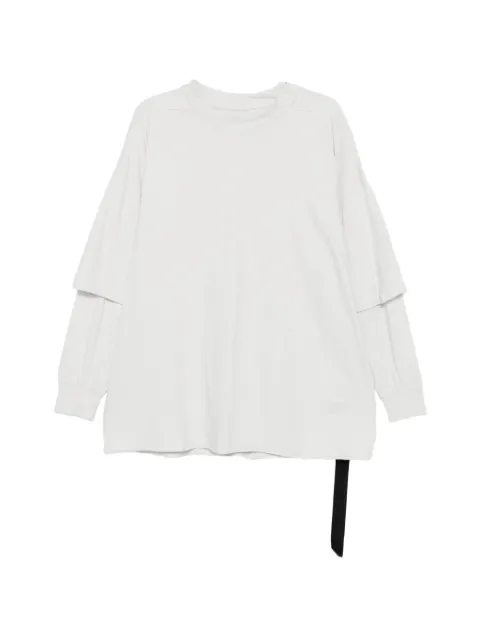 Rick Owens DRKSHDW playera con efecto lavado