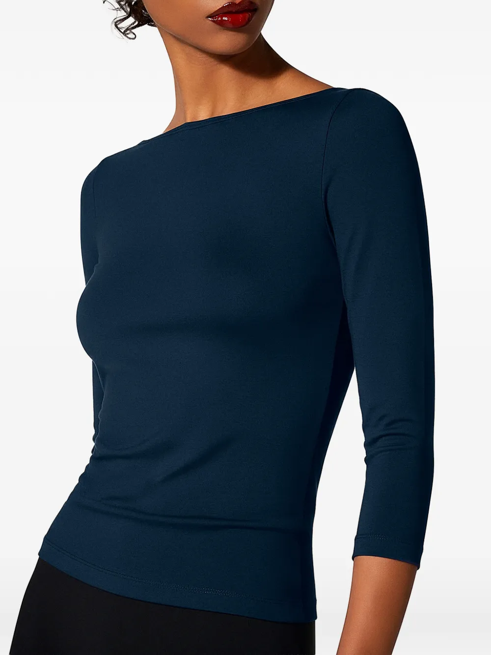 Wolford Cordoba top met lange mouwen Blauw