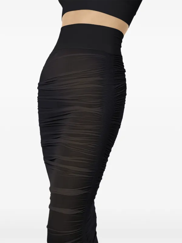 Wolford ドレープ スカート | ブラック | FARFETCH JP