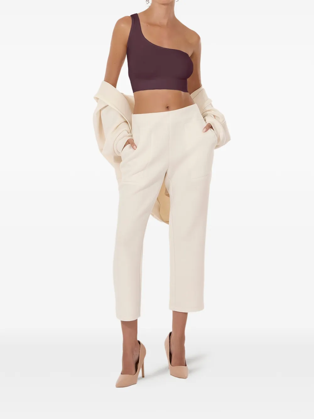 Wolford Asymmetrische top Paars