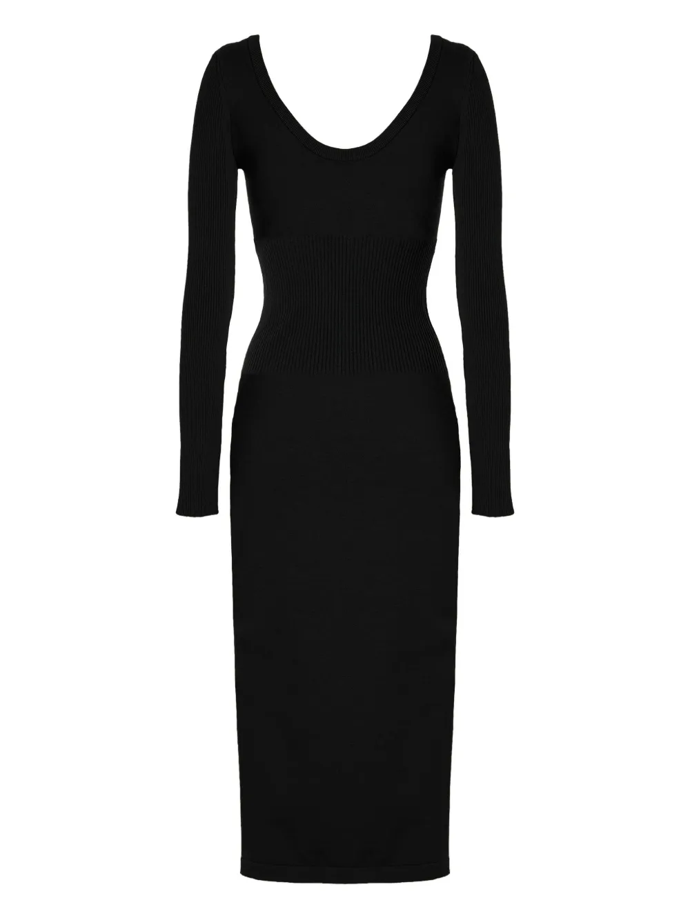 Wolford Long-sleeve Luxe Merino Dress In Black
