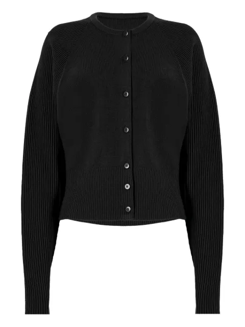 Wolford — ribbed luxe cardigan