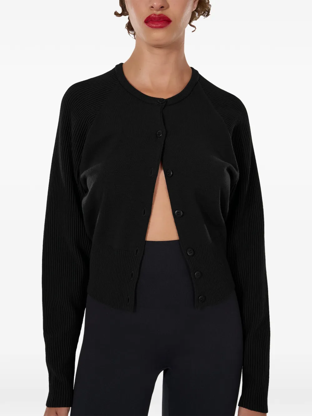 Wolford Geribbeld vest Zwart