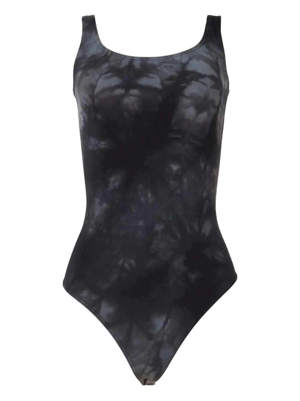 Wolford Body con fantasia tie dye - Grigio
