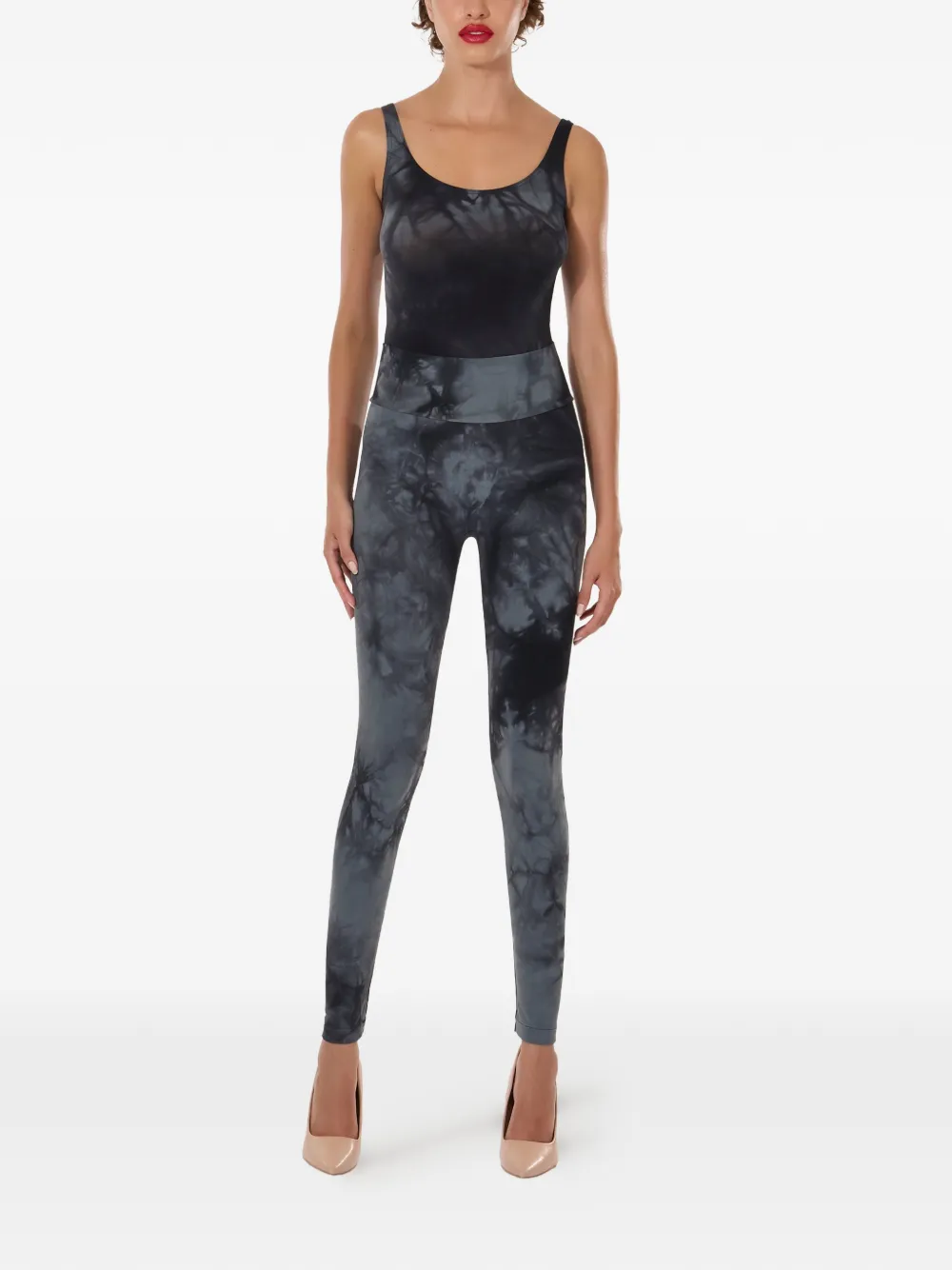  Wolford Tie-dye String Body - Grey 