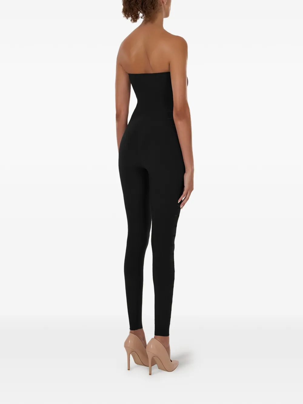  Wolford Slash Cut-out Jumpsuit - Black 