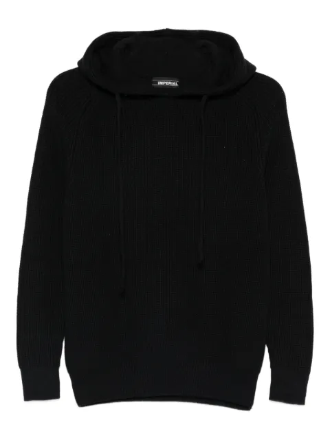 IMPERIAL drawstring-detail hoodie