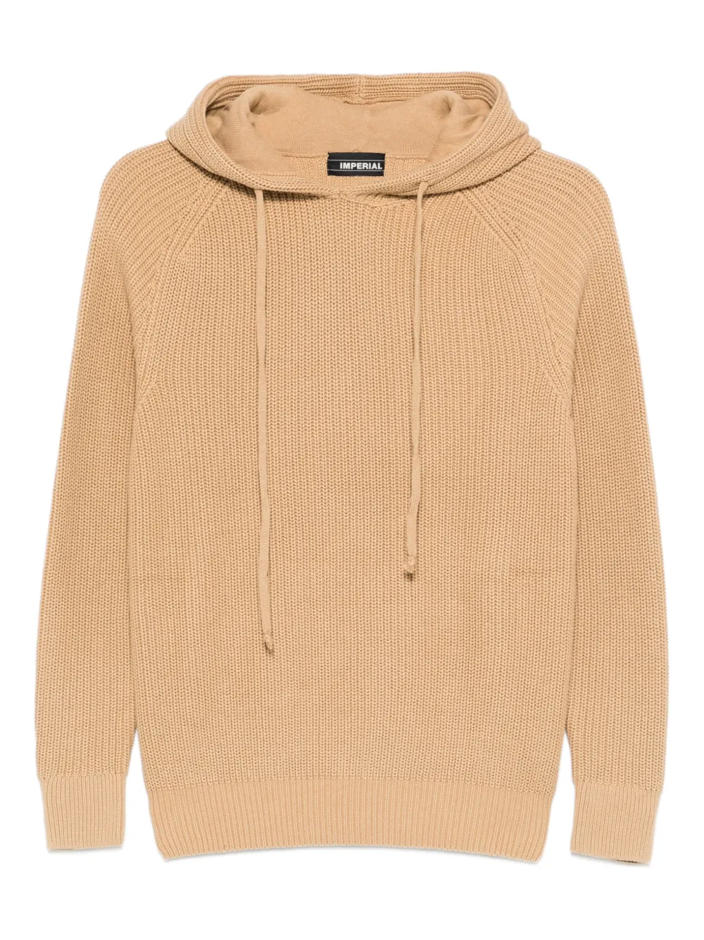 IMPERIAL ribbed hoodie - Toni neutri