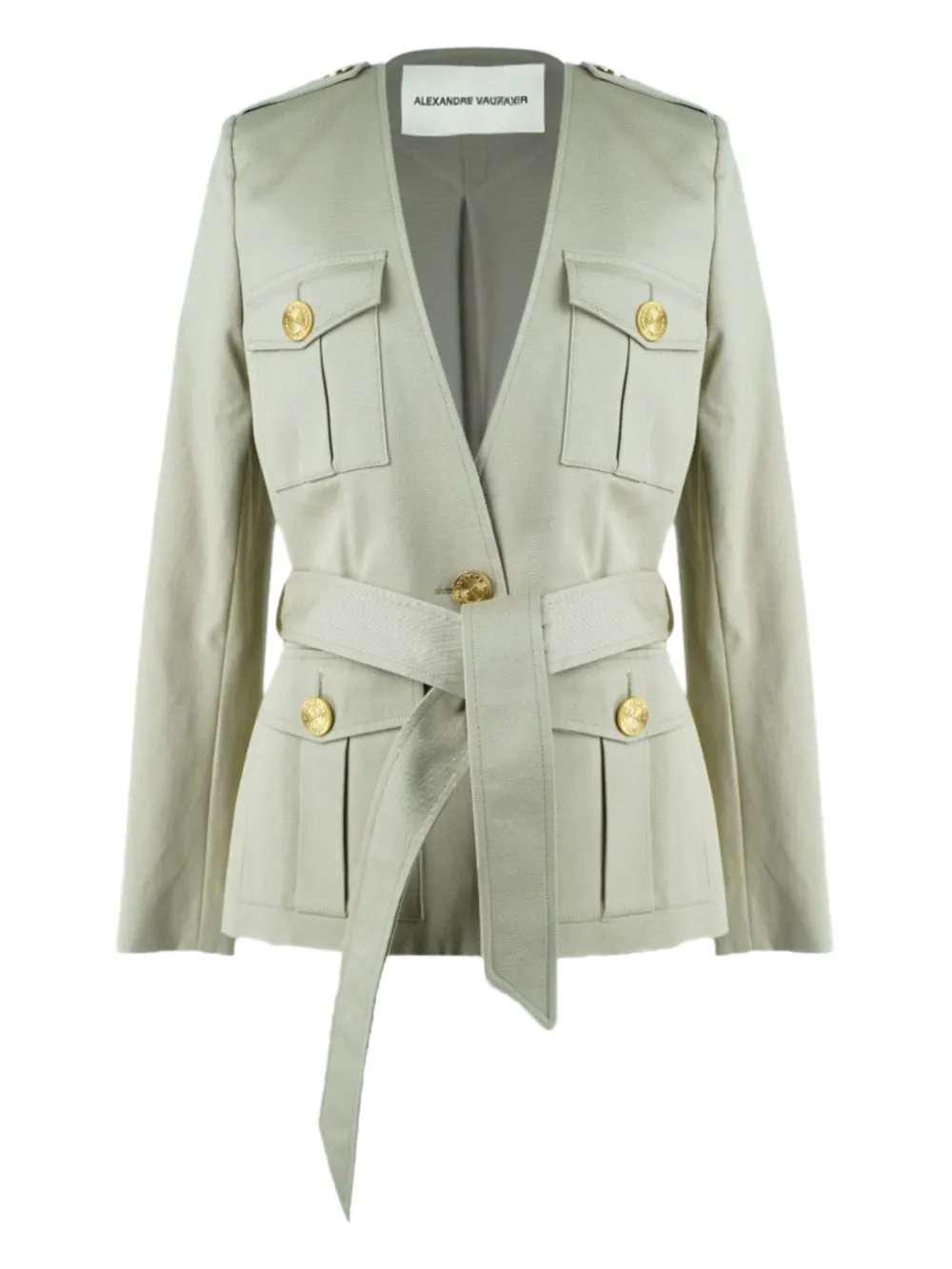 Alexandre Vauthier button-cuffs jacket | Neutrals | Image 1