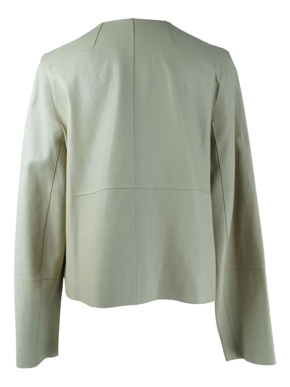 Yves Salomon button-fastening leather jacket | Image 2