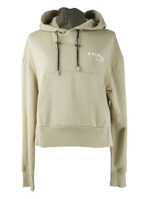 Balmain Pre-Owned logo-print sweatshirt