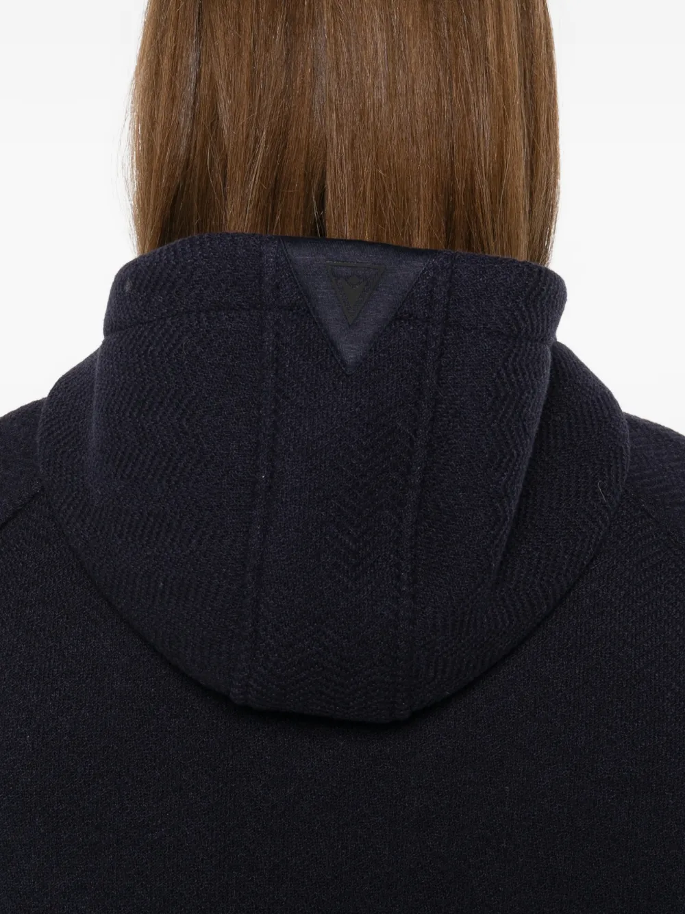 Macron Hooded Zip Jacket In Blue