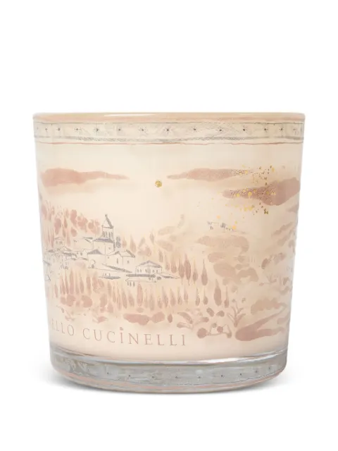 Brunello Cucinelli solomeo design candle