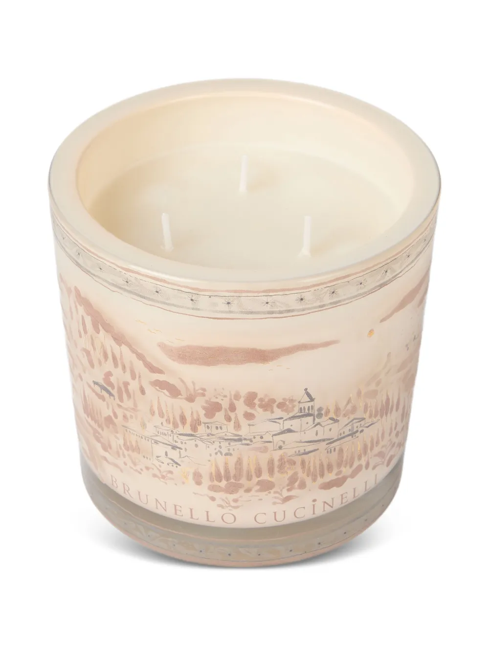 Brunello Cucinelli Solomeo Design Candle In Neutral