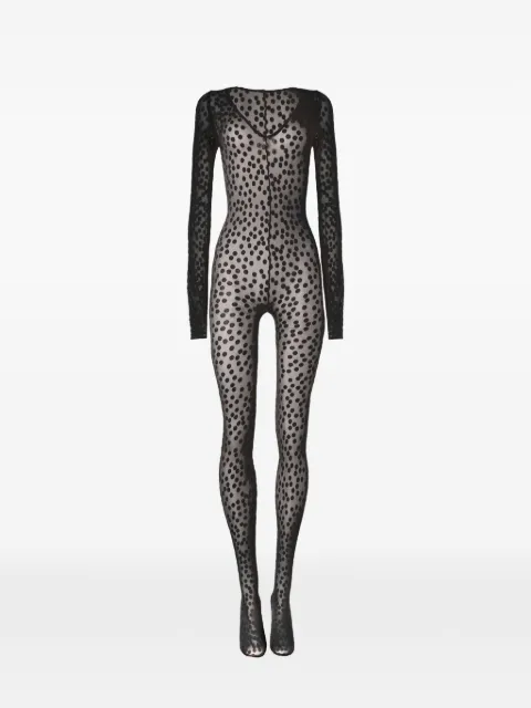 Wolford polka dot catsuit
