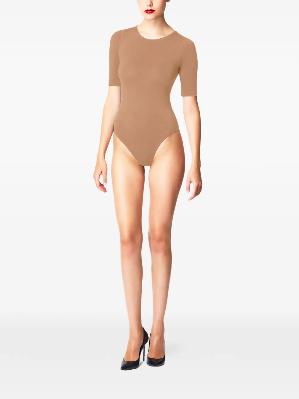  Wolford Bahamas Seamless Bodysuit - Neutrals 