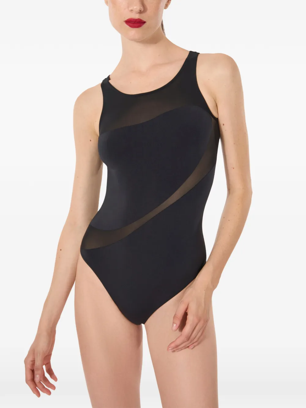 Wolford Mouwloze body Zwart
