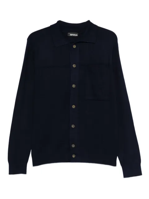 IMPERIAL buttoned pocket cardigan