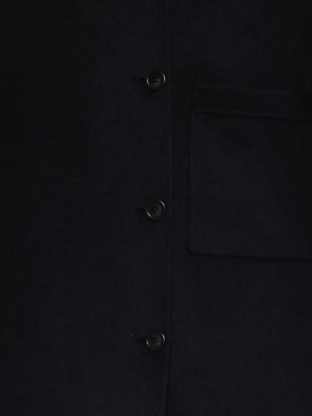 Iris Von Arnim Patch-pocket Shirt Jacket In Blue