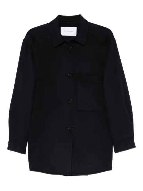 Iris Von Arnim patch-pocket shirt jacket