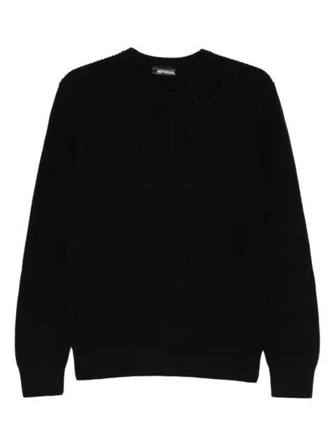 IMPERIAL knitted crew-neck sweater