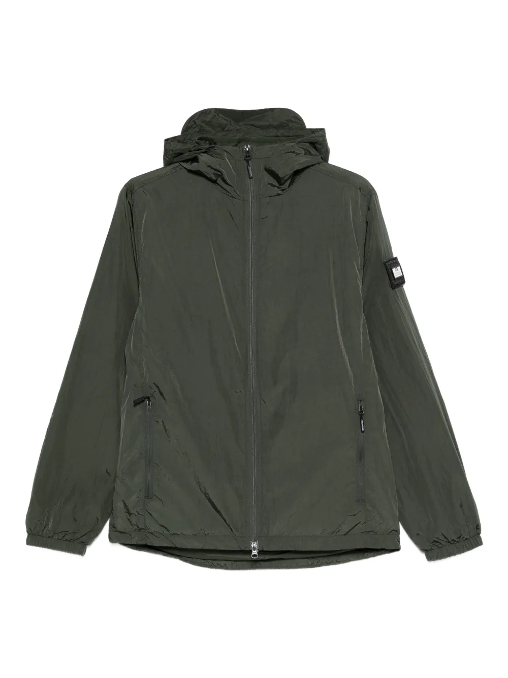 Weekend Offender zip-fastening hooded  jacket | verde | Image 1