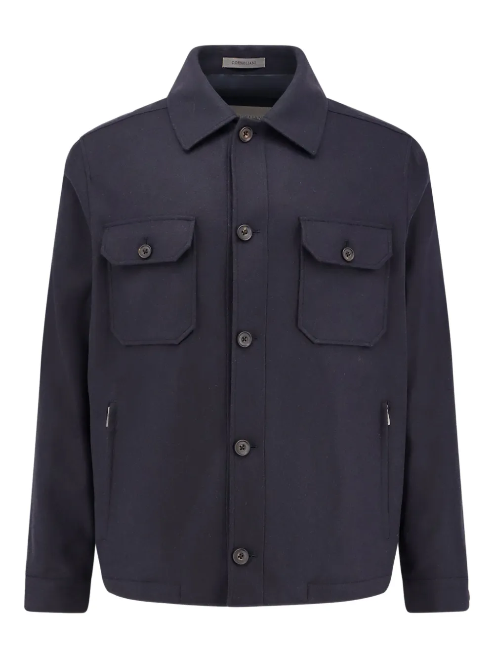Corneliani button welt pocket jacket | Blue | Image 1