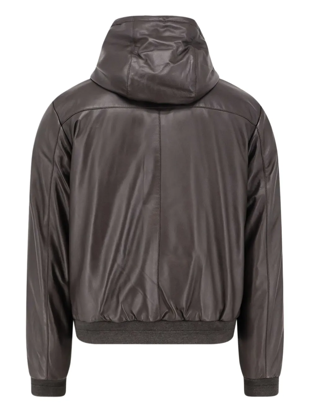 Corneliani chamarra con puños de canalé | Chamarras de piel | Image 2